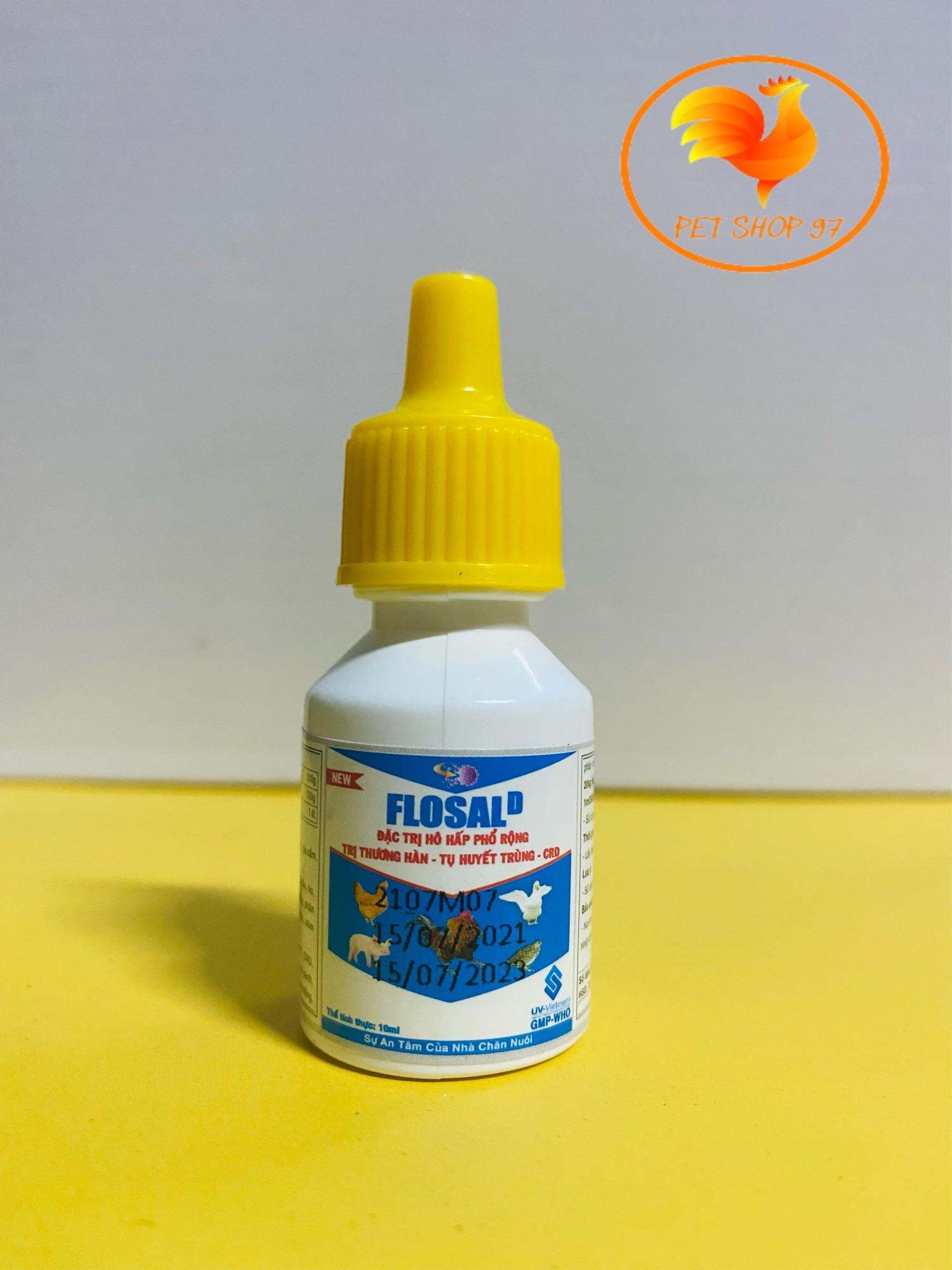 flosal lọ 10ml khò khè hen khẹc gà đá