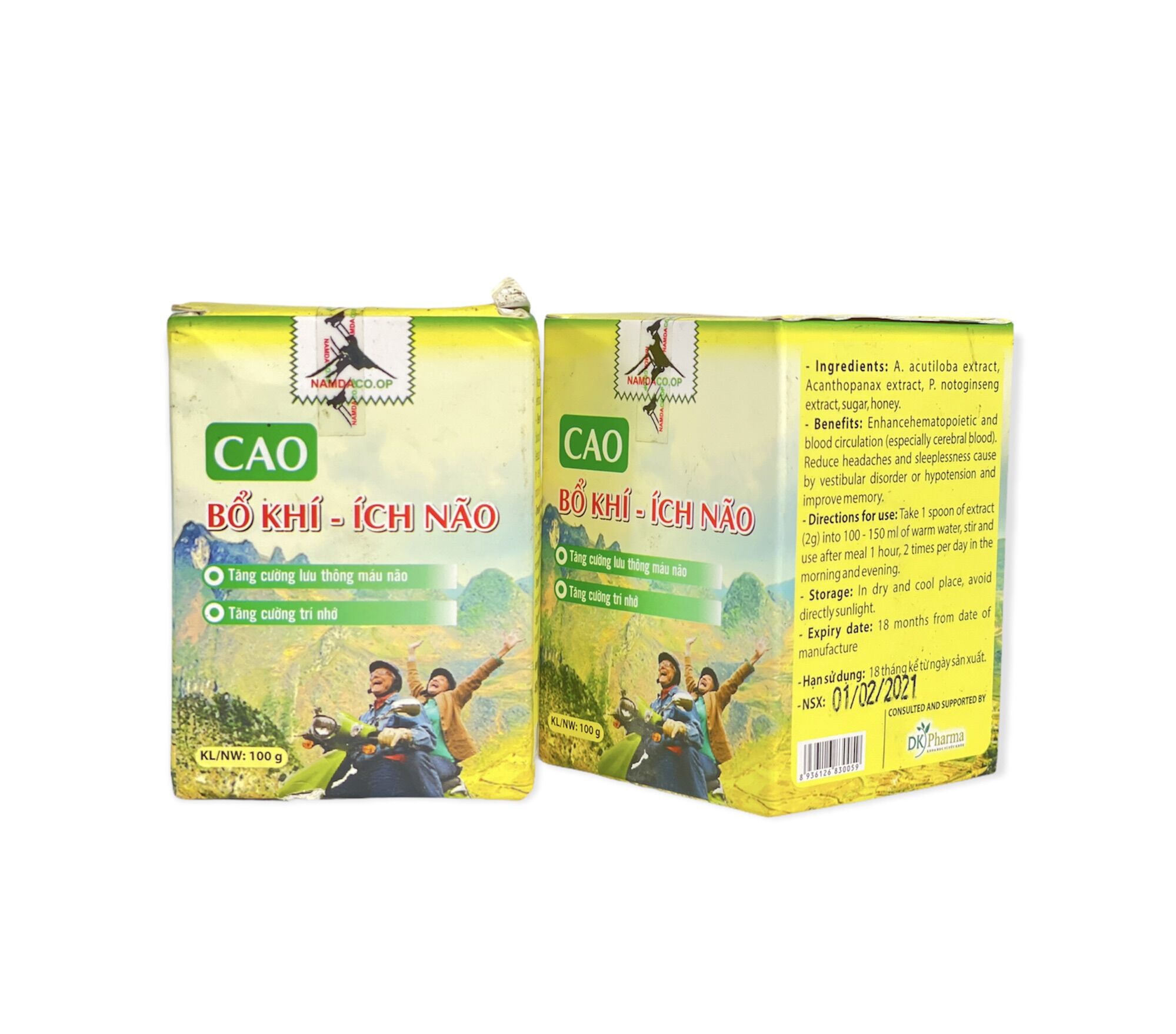 Đặc sản hà giang - cao bổ khí ích não, htx nặm đăm, 100g