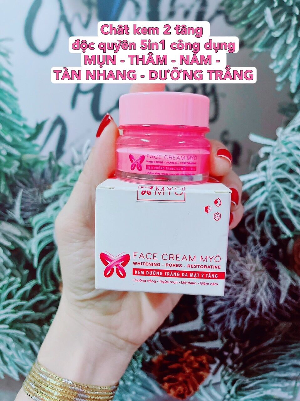 Kem face 2 tầng myô