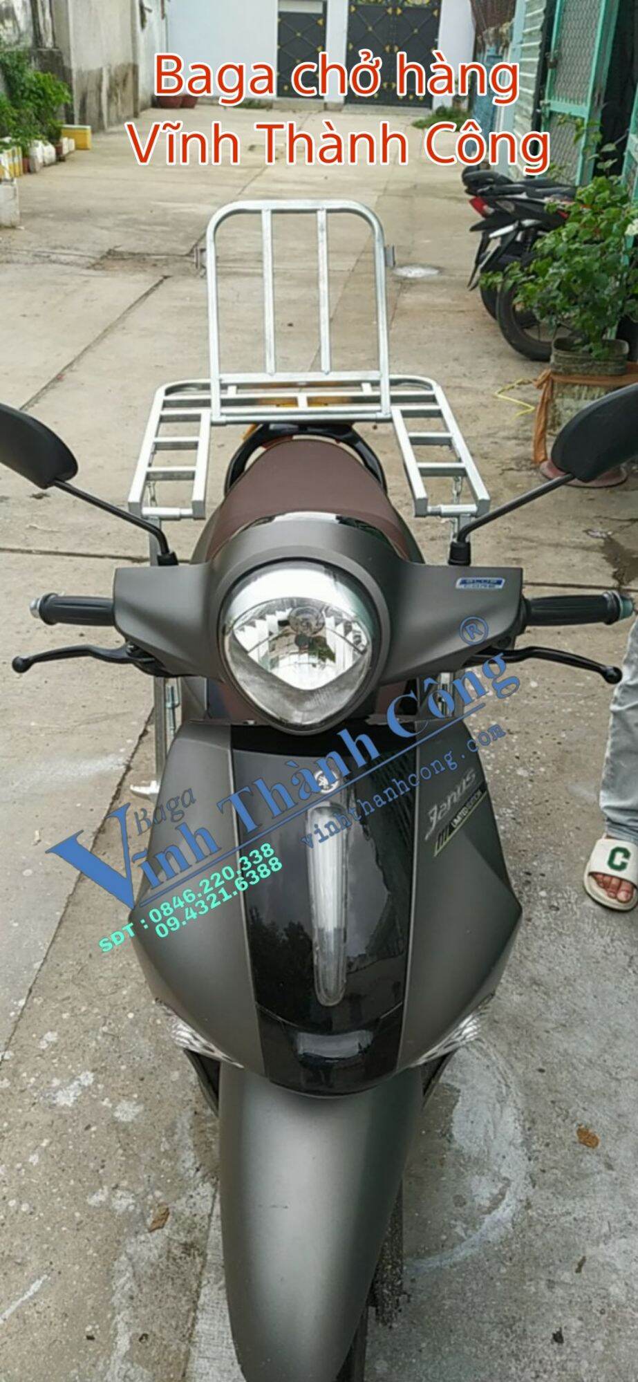Baga chở hàng cho Xe Janus, Sh mode, Grande, Lead Honda.