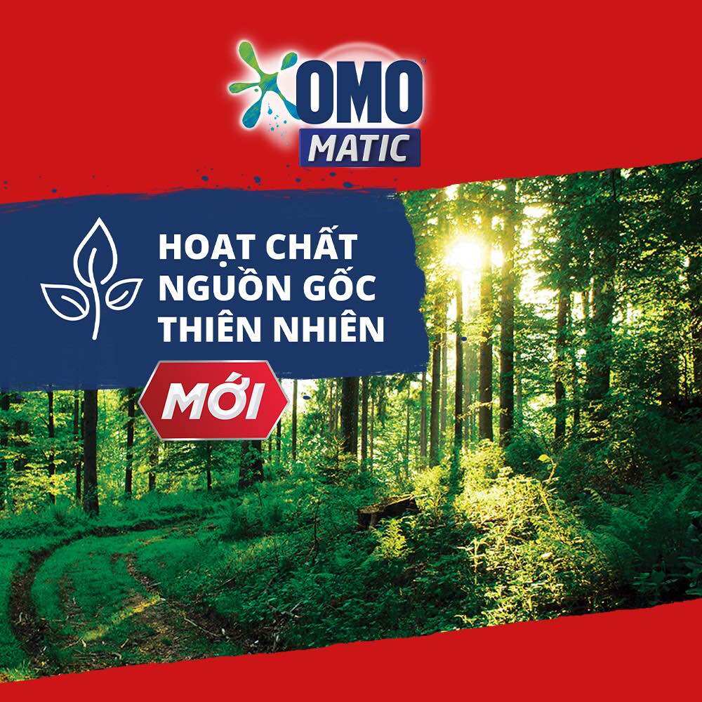 Nước giặt OMO Matic Túi 2kg/ 18kg ( Mẫu Mới)