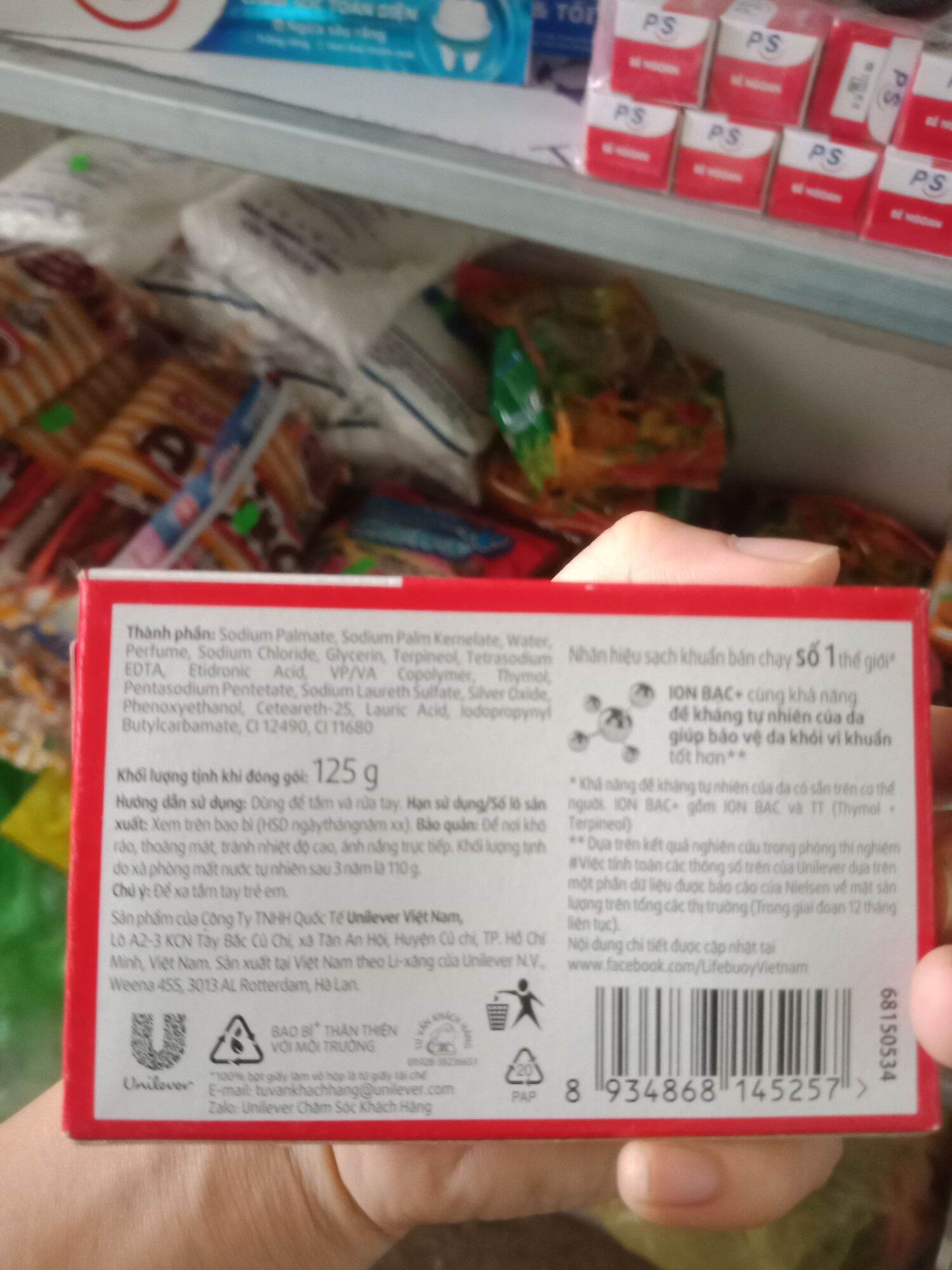 xà bông lifebuoy 125g