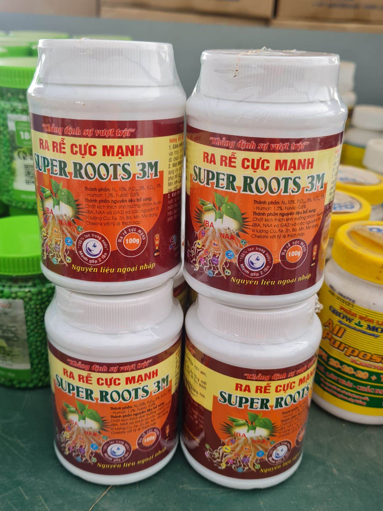 Ra rễ cực mạnh Super ROOTS 3M lọ 100gr