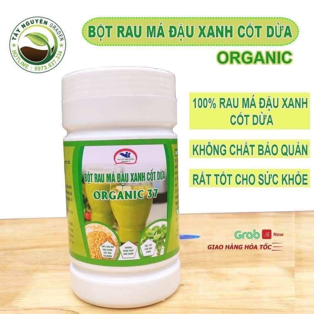 Hủ 500gr Bột Rau má đậu xanh cốt dừa
