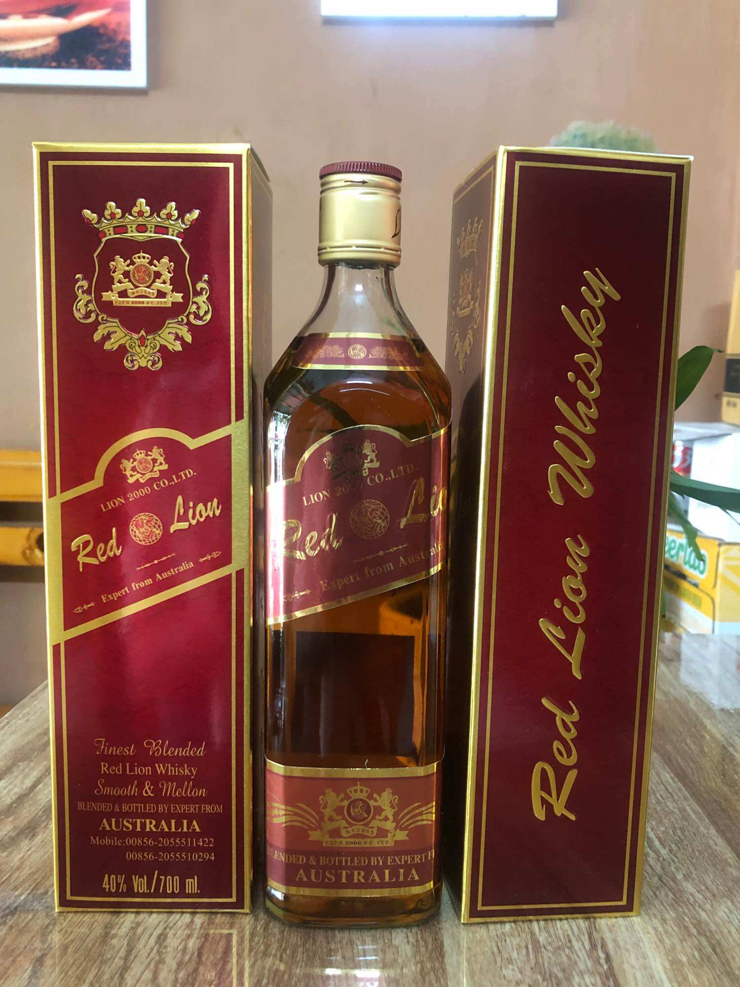 Red lion nhập lào