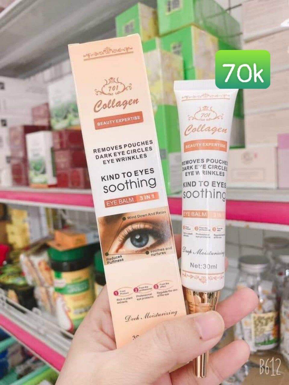 Kem tan bọng mắt Malay 701