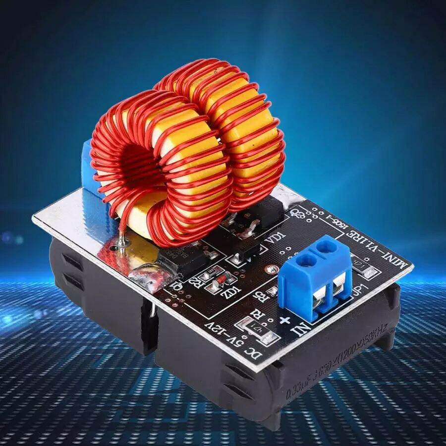 Mạch nung cao tần ZVS 120W 5 - 12V DC - 1B4 (Dùng nguồn tổ ong là tốt nhất ạ)
