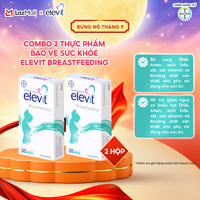 Combo 2 thực phẩm bảo vệ sức khỏe Elevit Breastfeeding