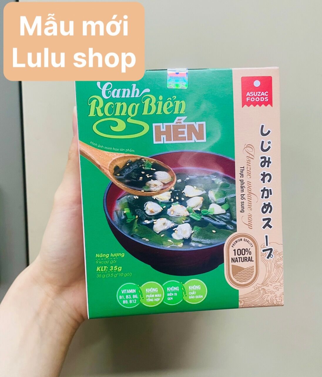 Canh Rong biển HẾN ASUZAC