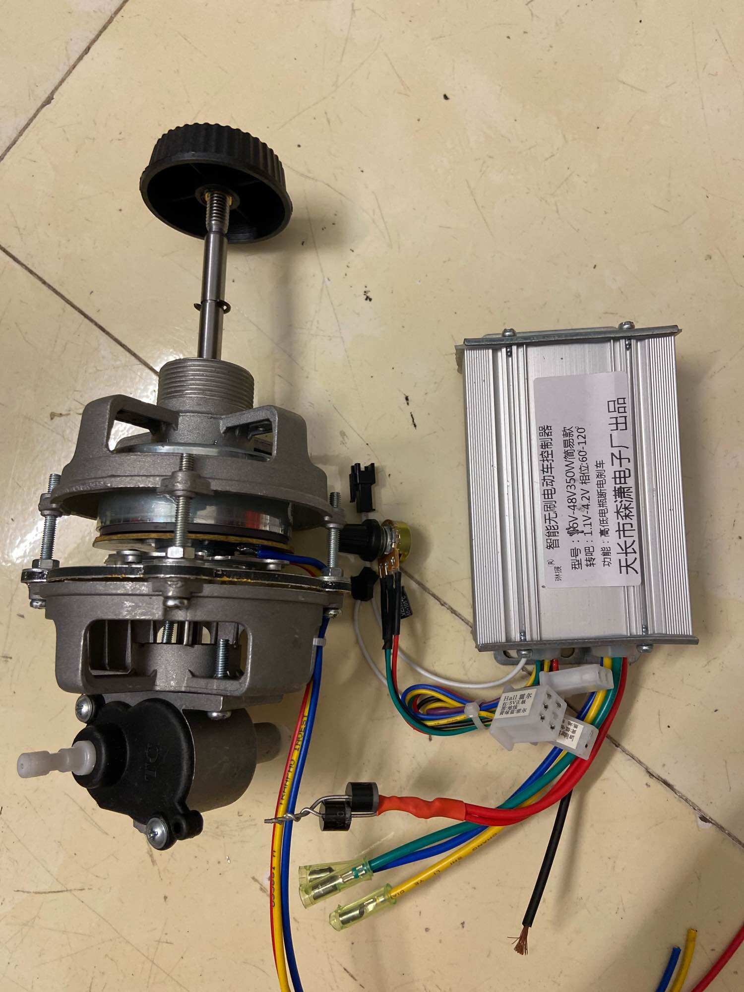 Đầu quạt bldc không chổi than chạy mạch Bldc 11-24v
