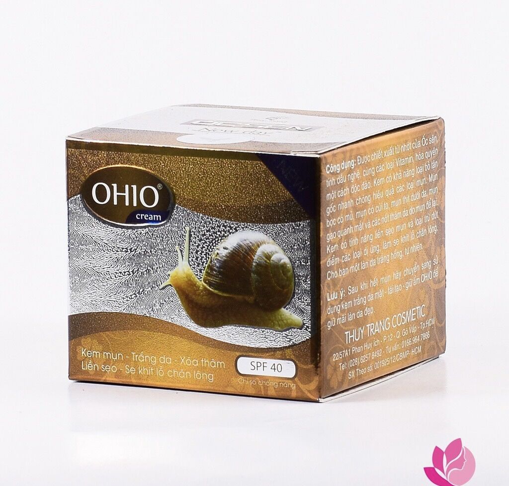 Kem mụn Ohio ốc sên 20 g 5.0