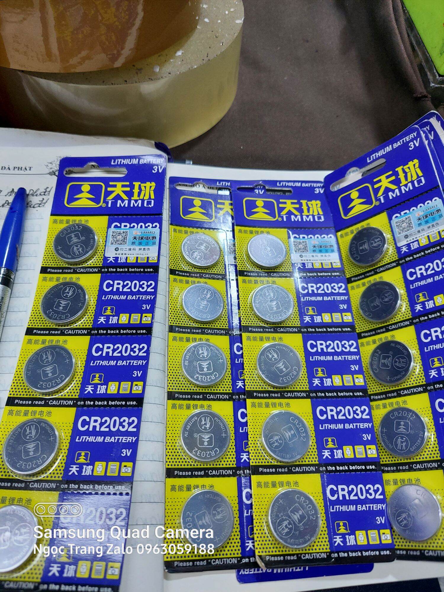 Vỉ Pin 2032 3V - Giá 5 Viên