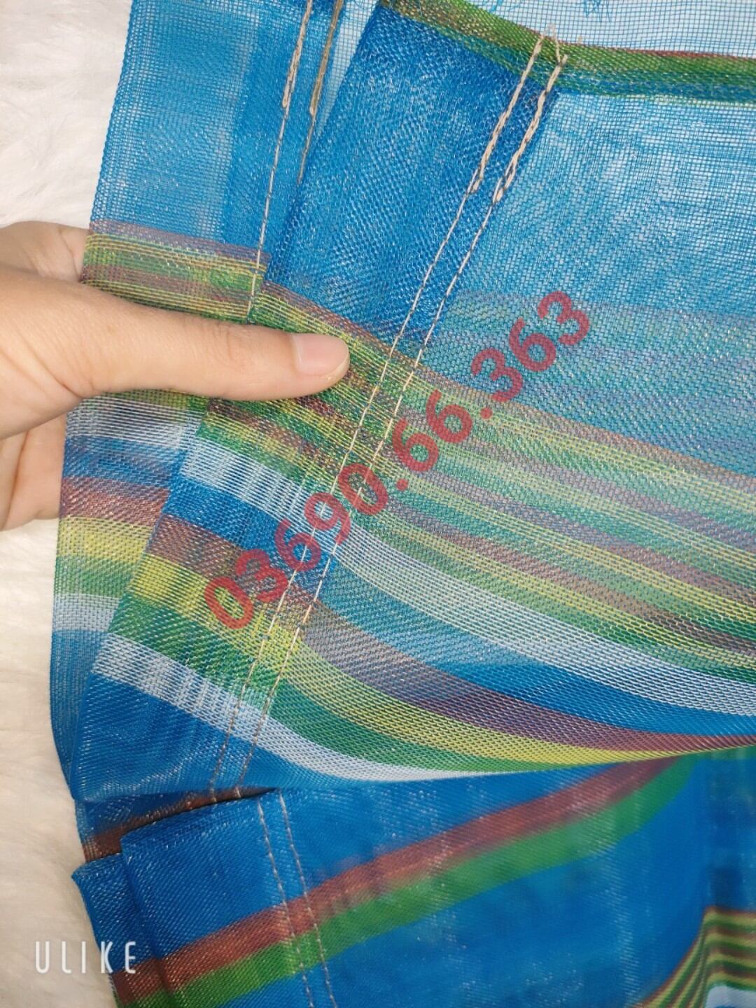 Võng lưới cước 1m19x2m36 đủ màu ( có sẵn )