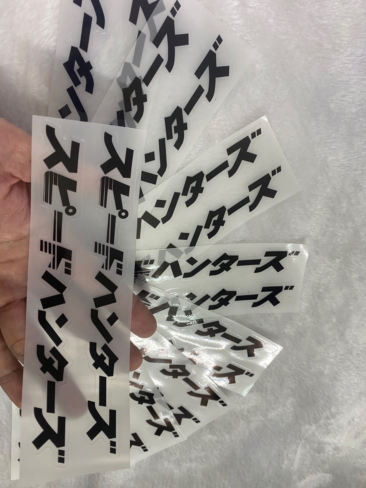 Cặp tem nhật cắt decal siêu trong