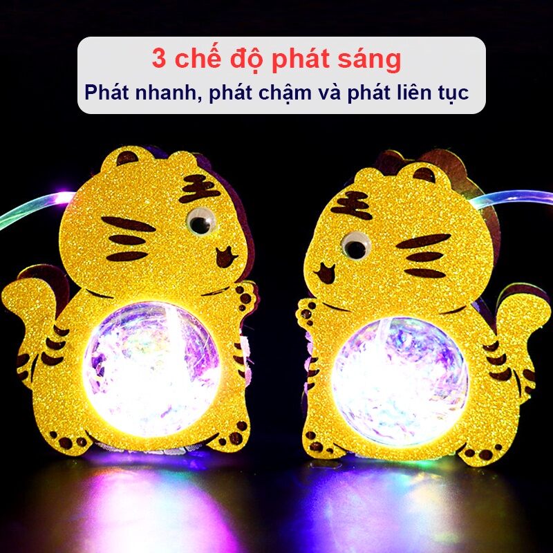Đèn trung thu hình thú phát sáng cho bé