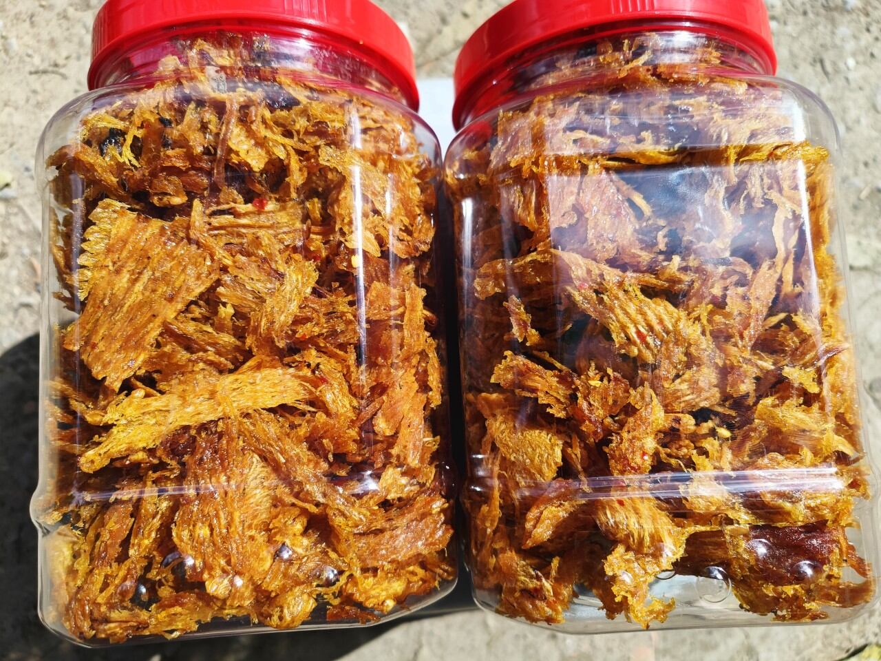 500g khô cá mực xé cay