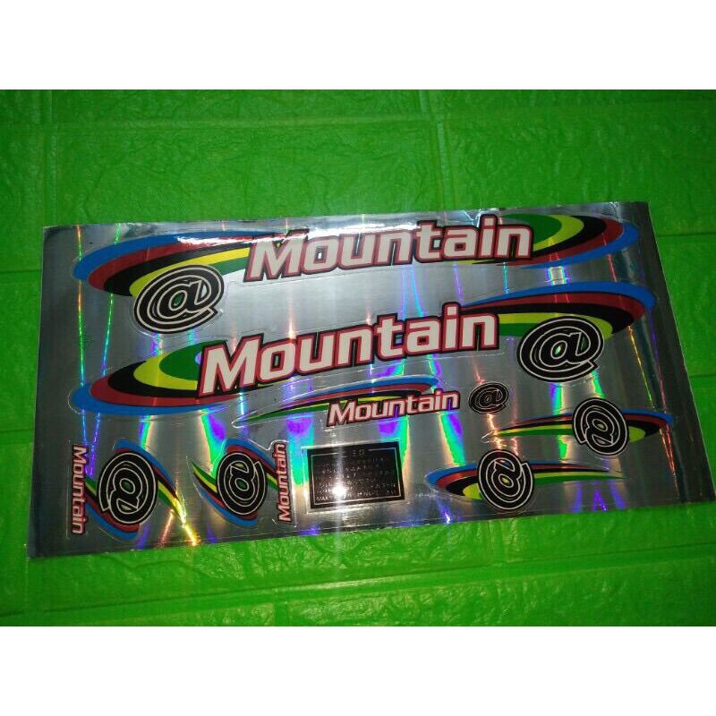 Mountain Bike Sticker Set @ Imported from Thailand