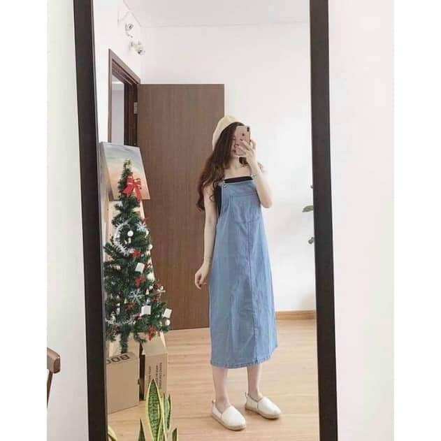 Váy yếm bò siêu hót cho các quý cô