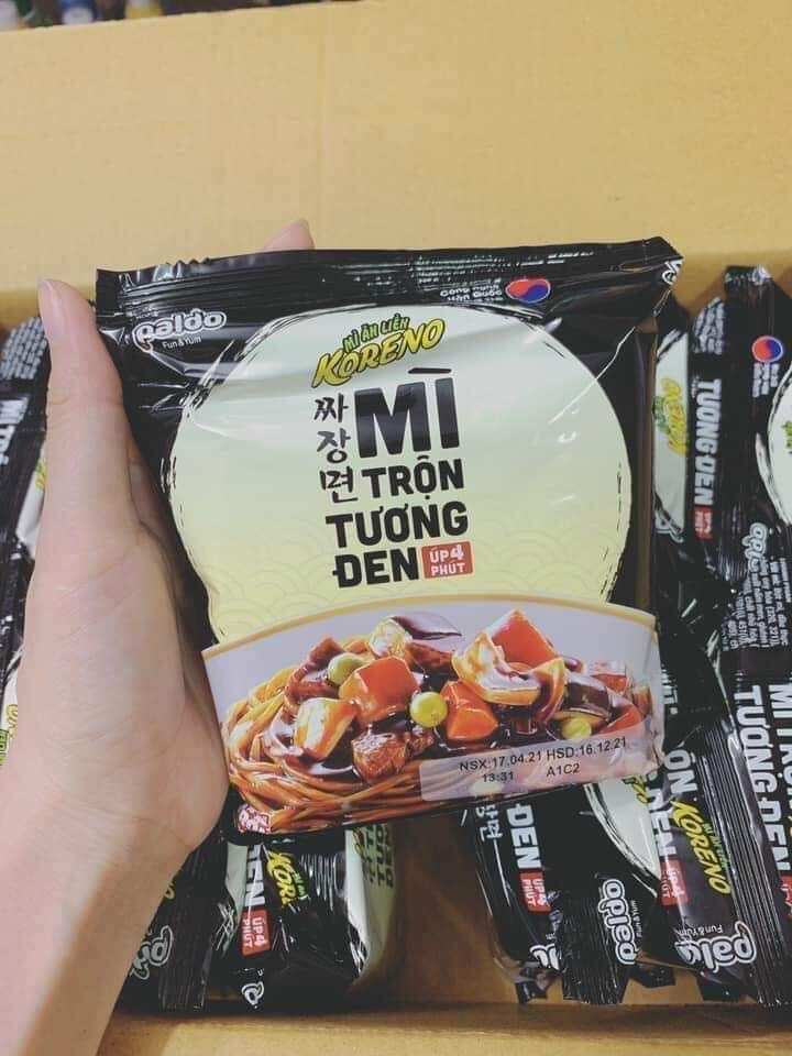 Mì Tương đen Koreno sợi nhỏ