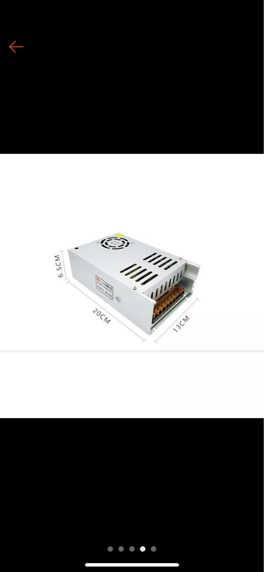 Nguồn xung 24V công suất 25A 600w