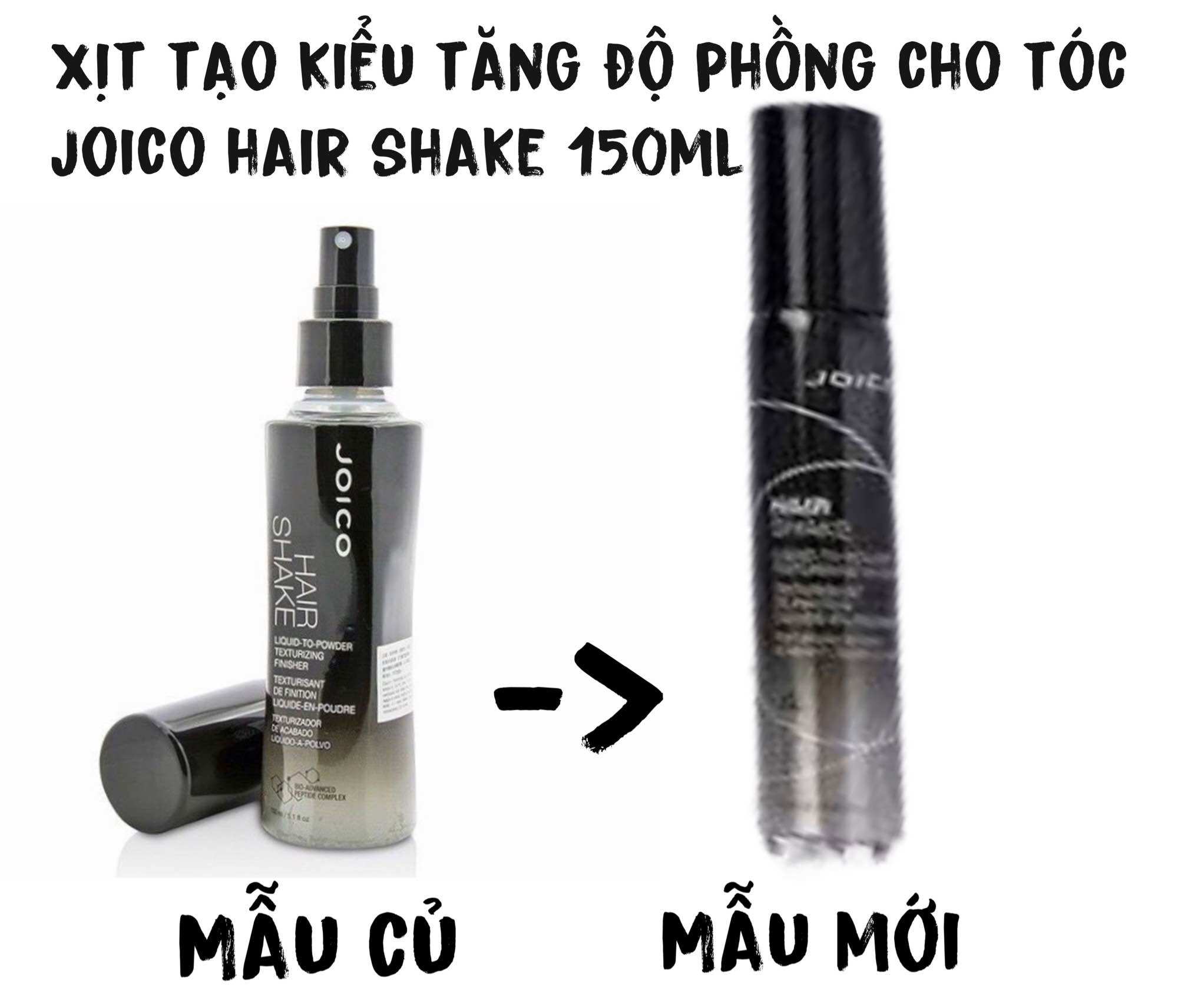 Tạo kiểu và tăng độ phồng tức thì cho tóc joico hair shake 150ml