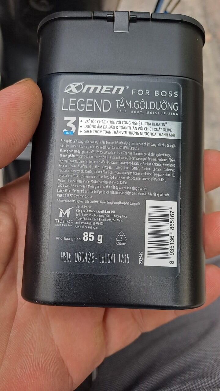 Dầu Gội Xmen 85g
