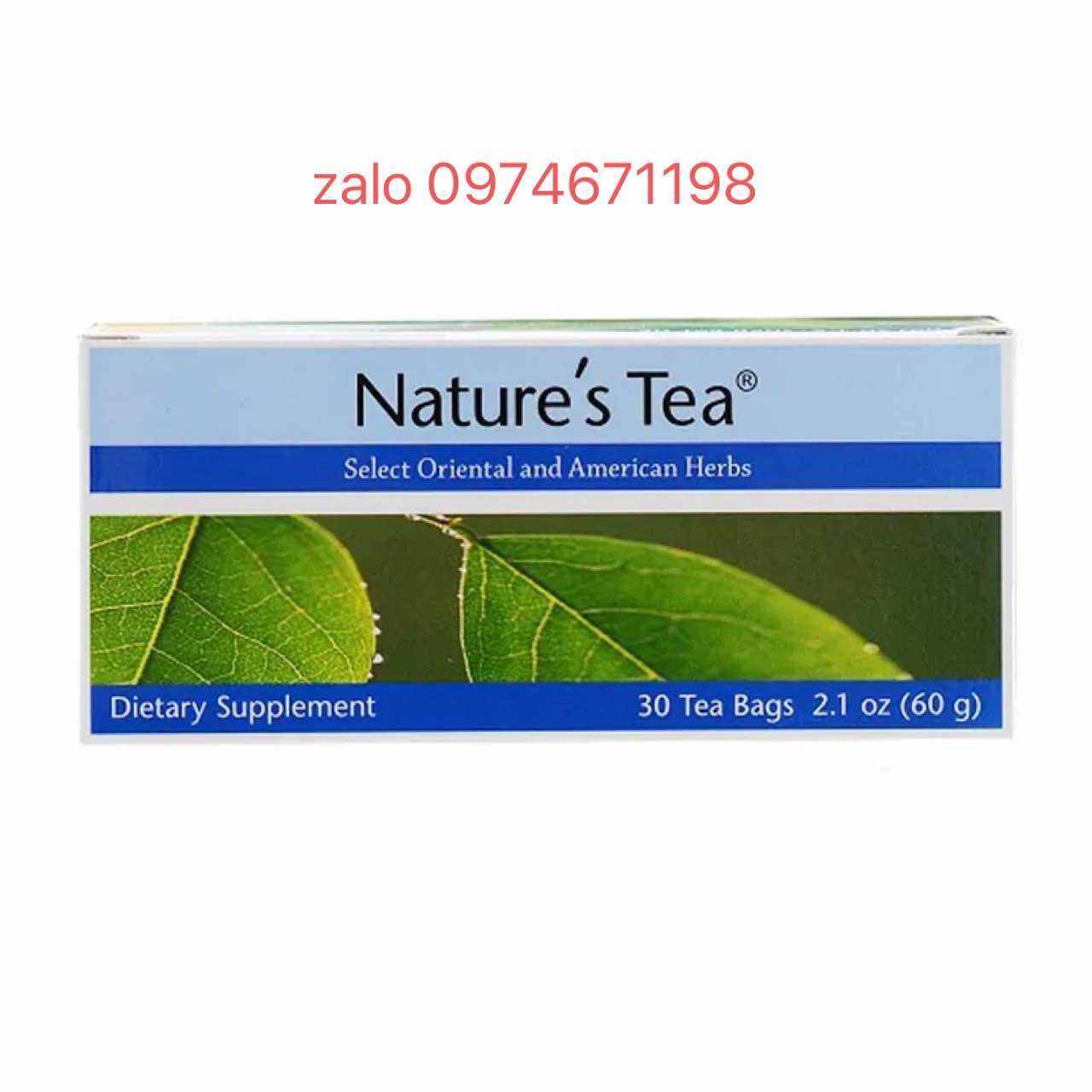 Trà nature's tea thải độc ruột