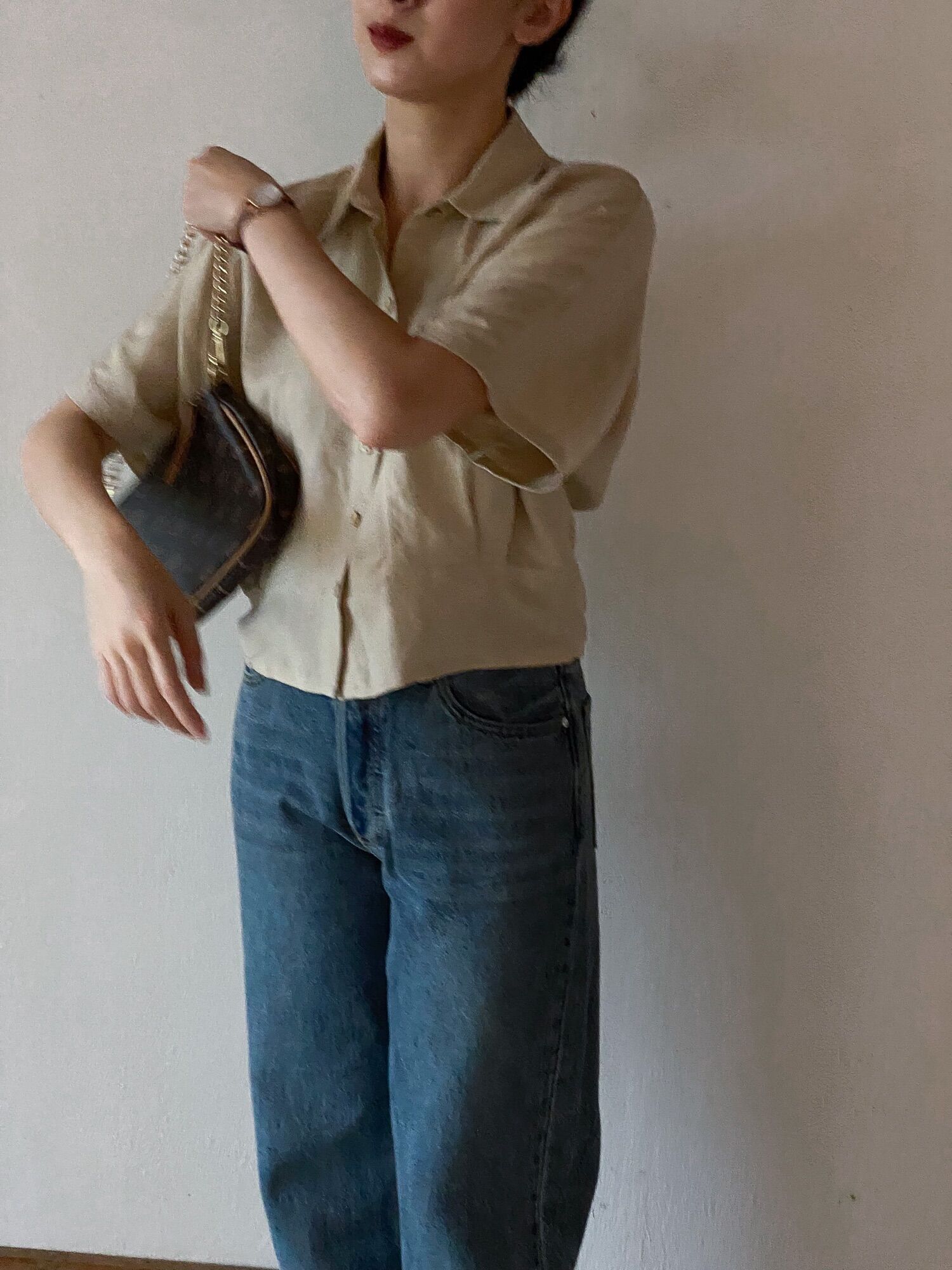 Sami Shirts - Sơ Mi Linen Dáng Ngắn  ( ảnh chính chủ )