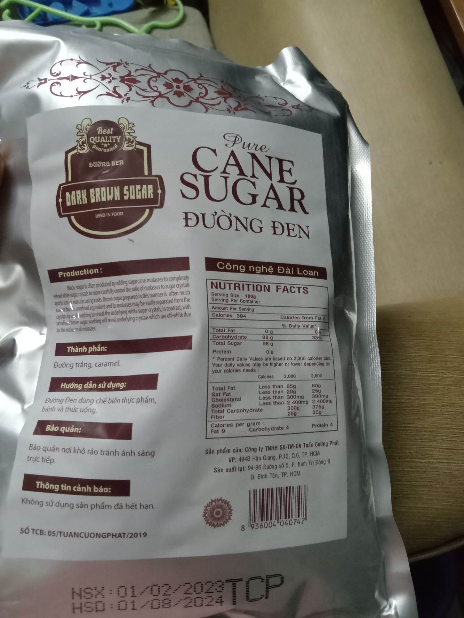 Đường đen Hàn Quốc Beksul
