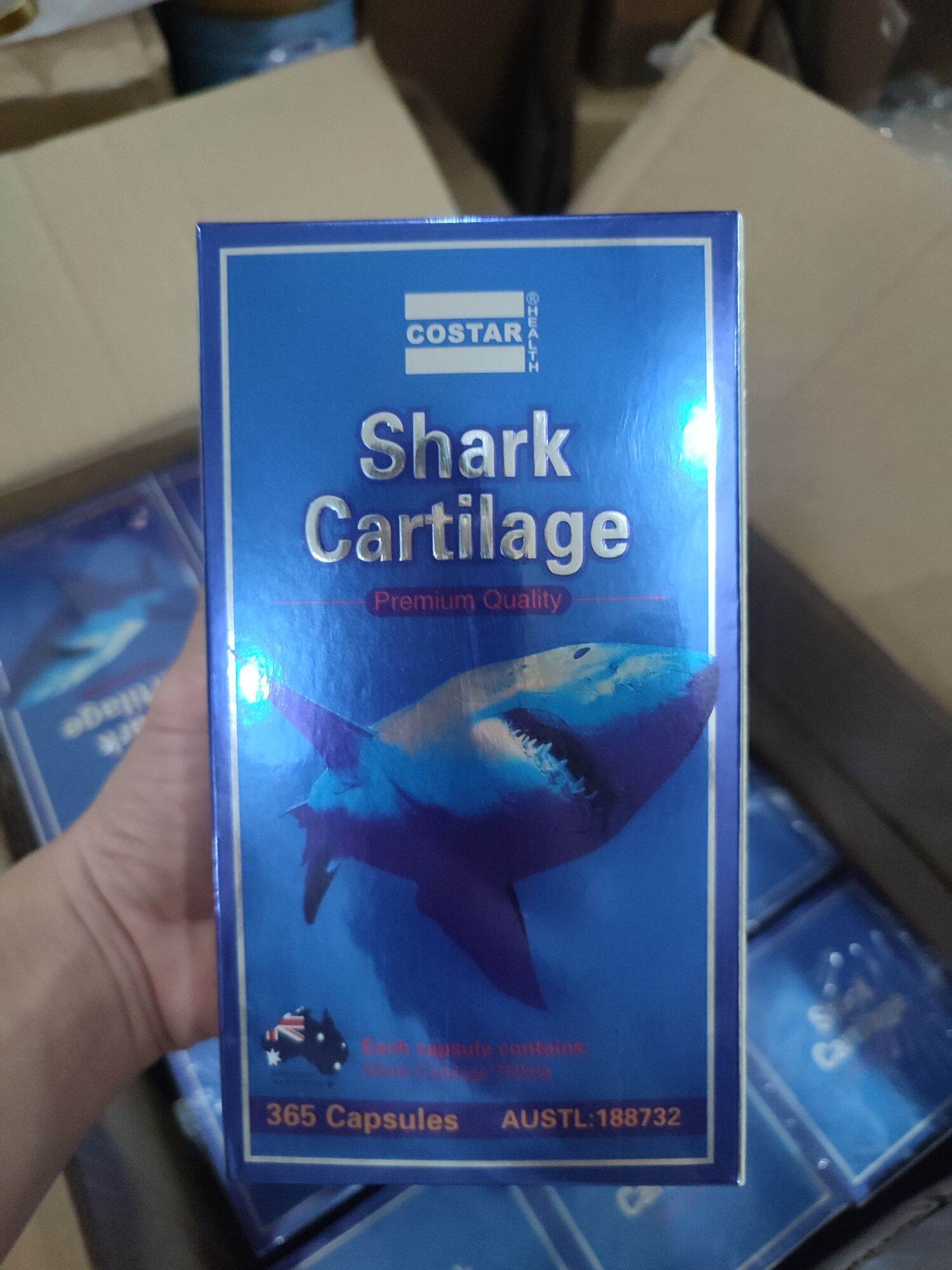 Viên sụn cá mập Shark Cartilage 750mg 365 viên