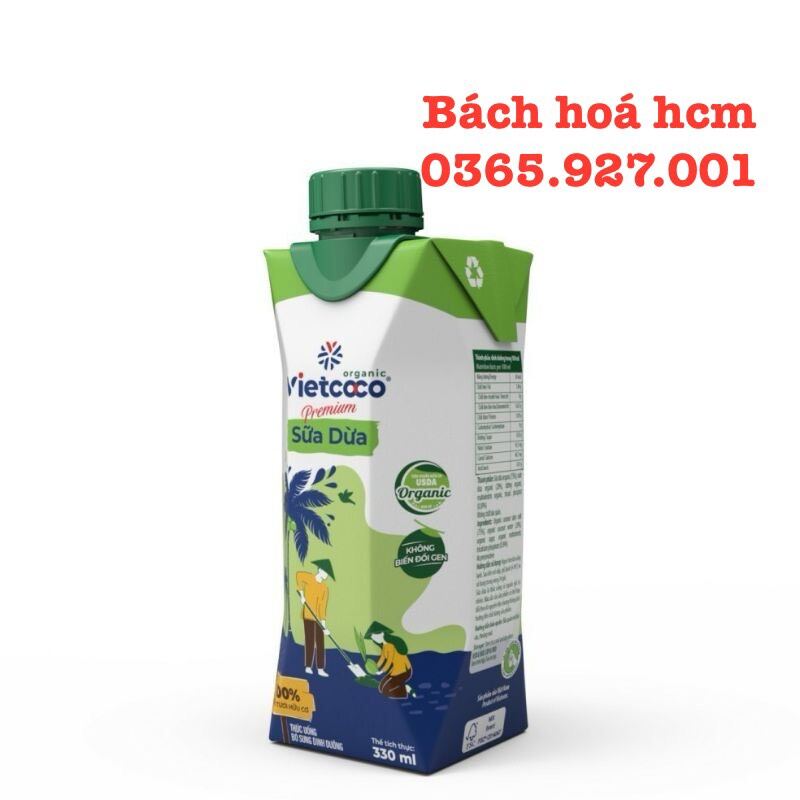 Sữa dừa organic vietcoco