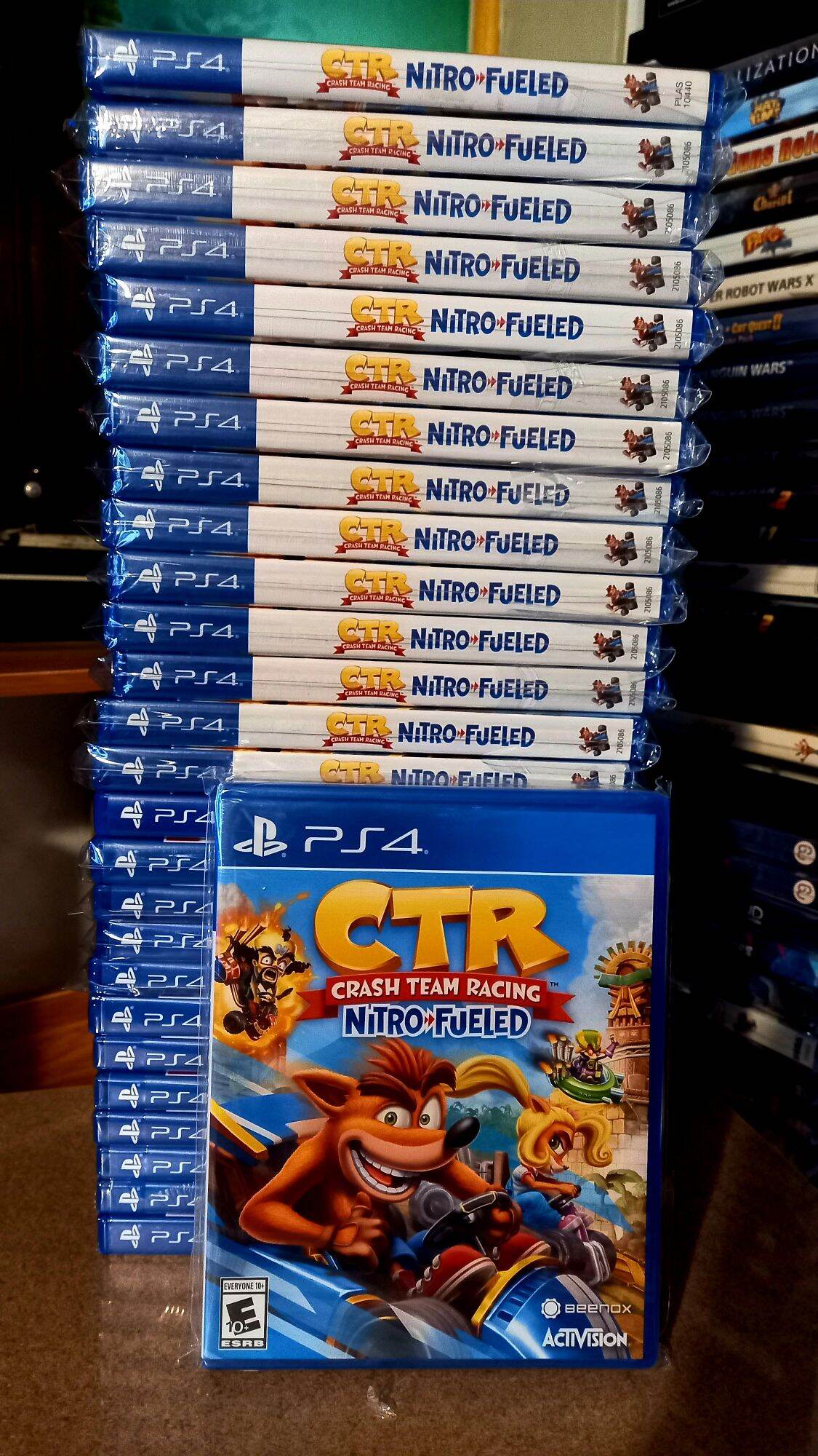Đĩa Game PS4 : Crash Team Racing Nitro Fueled (new)