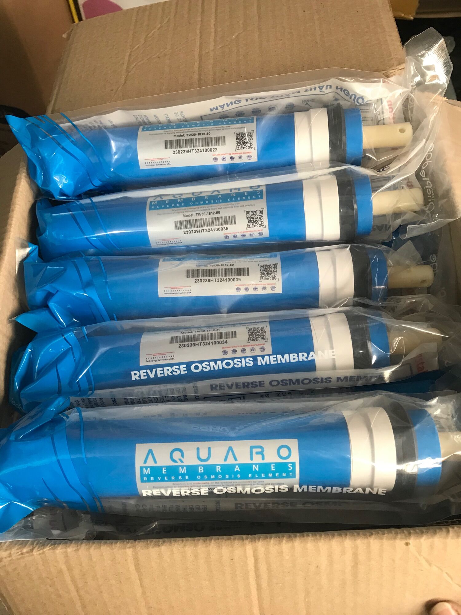 Màng Lọc Nước R.O Aqua 11 vòng / Quả lọc số 4 Aqua