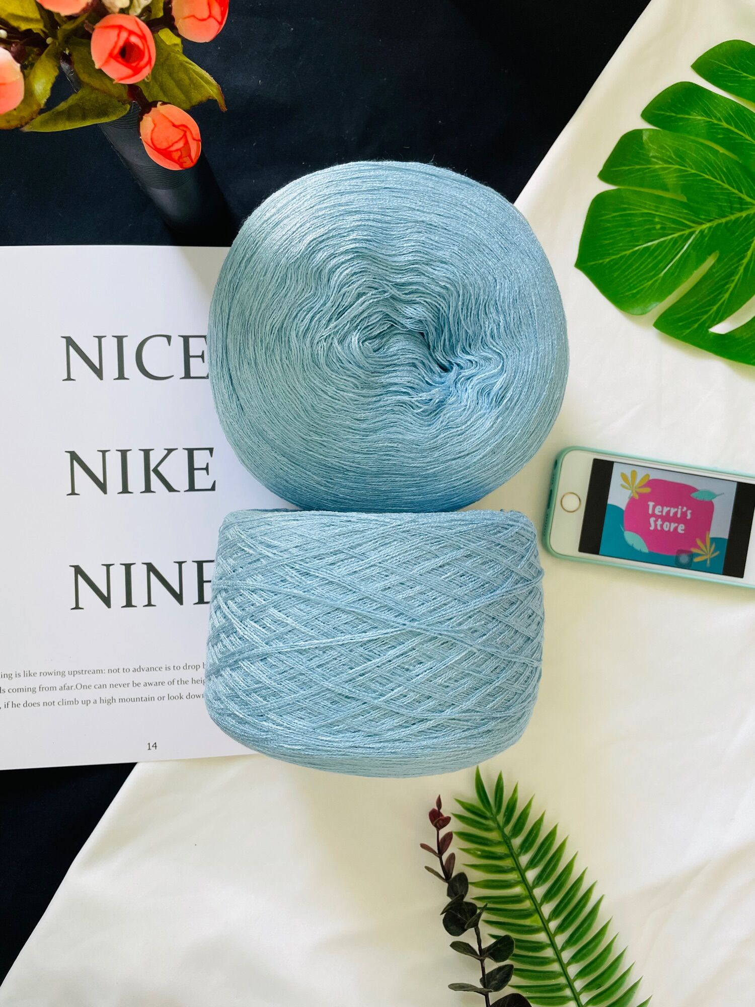 Yarn - Len AC Nhật (Arcylic) - Len mềm, ấm, đan móc áo, khăn mùa thu đông | Terri Store