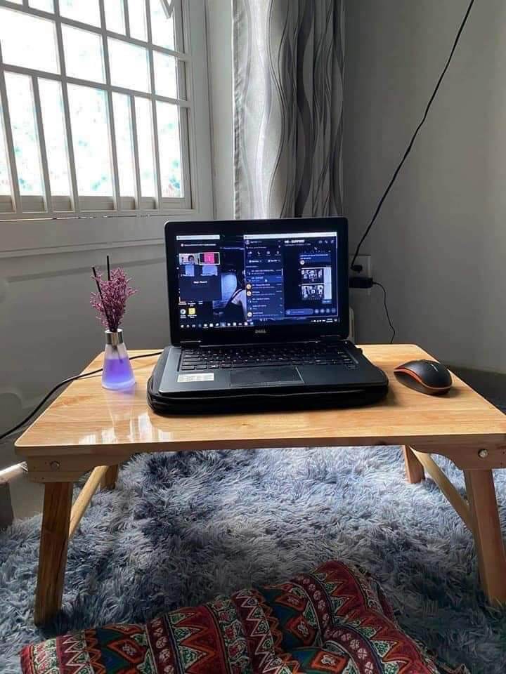 bàn gỗ gấp gọn size 40x60