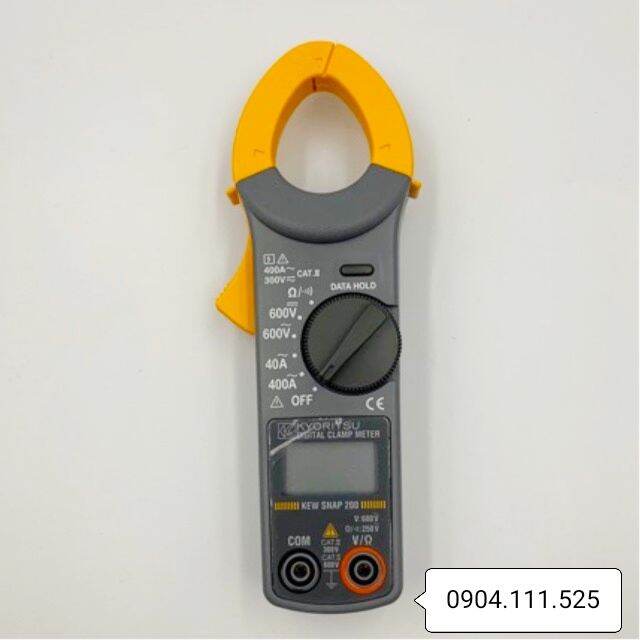 [Hcm]Kyoritsu Kn-200 Ac Current Clamp Meter (400A)