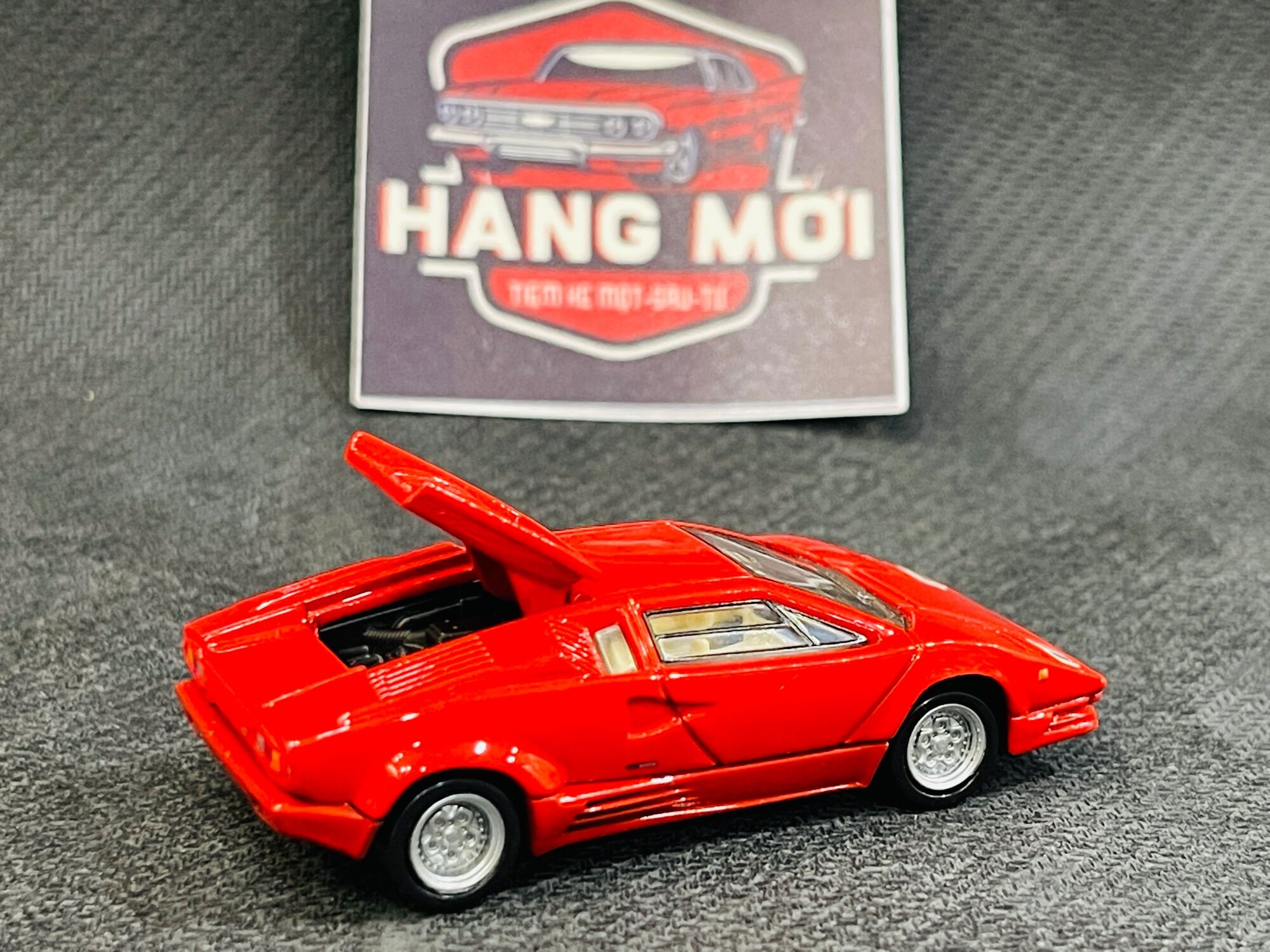 Hobby Store xe mô hình Tomica Premium Lamborghini Countach Đỏ ( Không Hộp) TL02