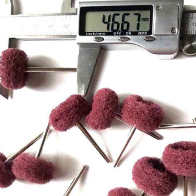 Chổi đánh bóng bằng sợi rối 25mm cán 2.35/3mm