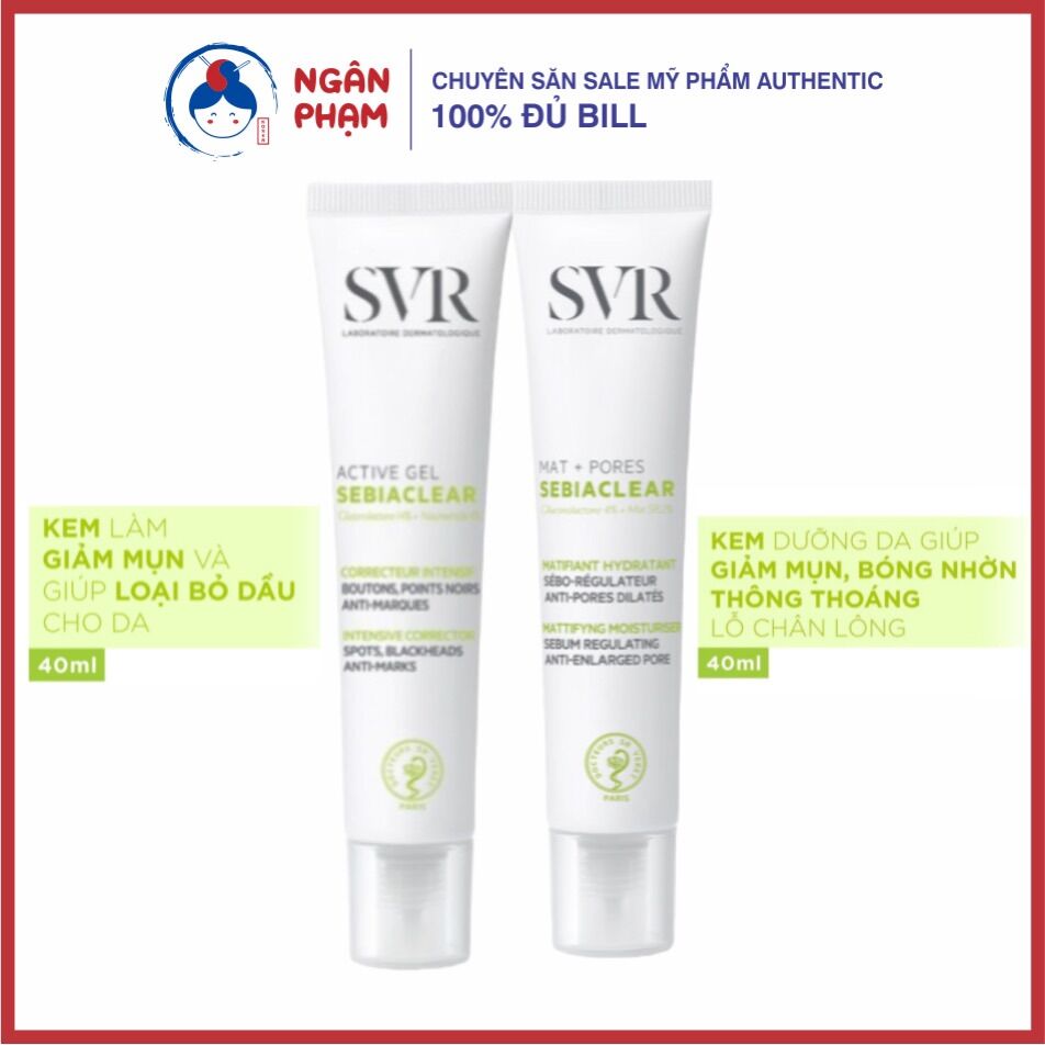 Kem dưỡng dành cho da dầu mụn svr 40ml
