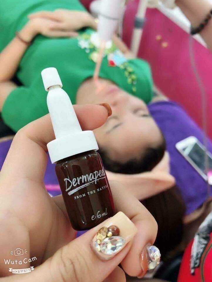 (Liệu Trình Peel da )VI TẢO TRỨNG CÁ TUYẾT DERMAPEED