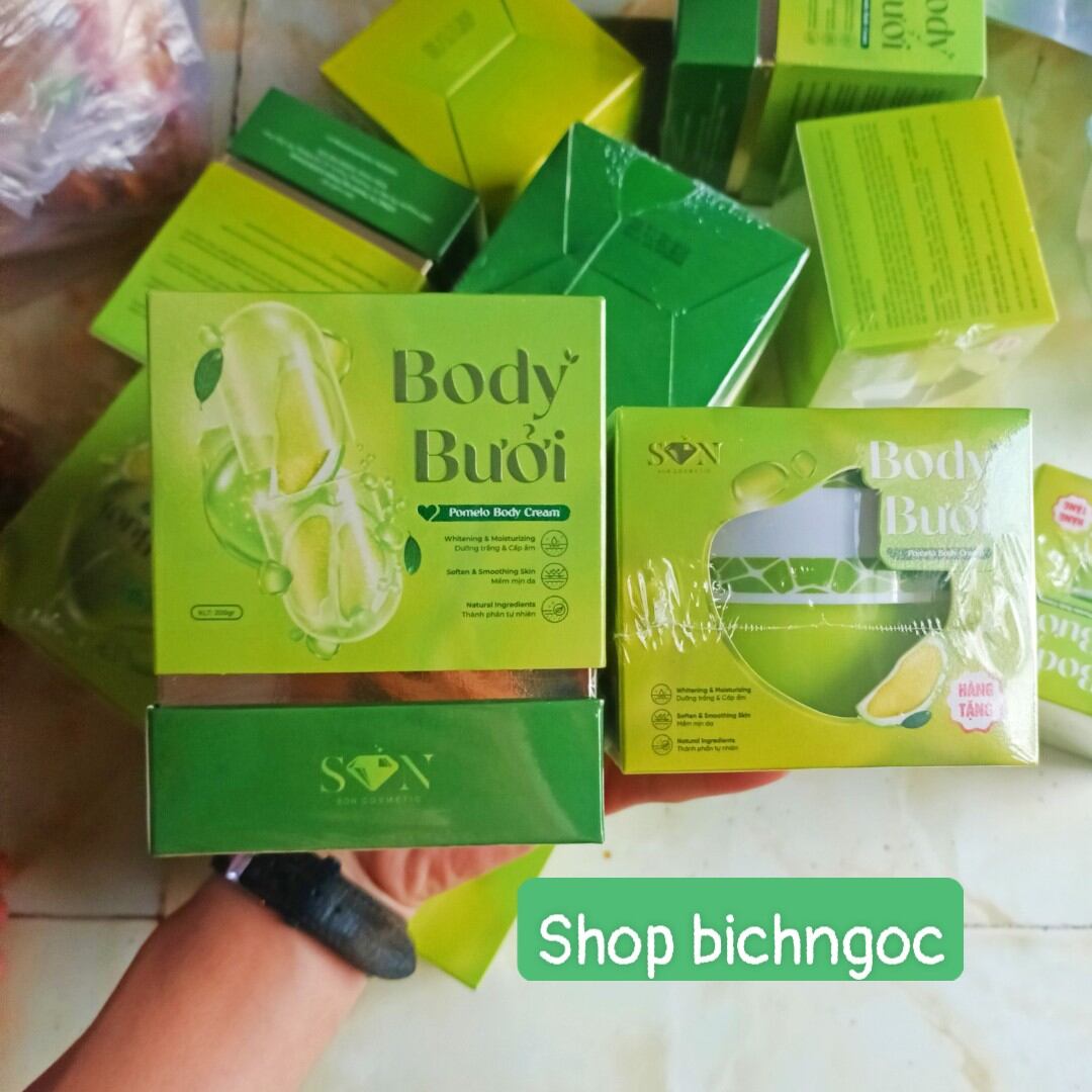 Kem body bưởi - body cốt ủ bưởi mua 1 tặng 1 tặng kem kích trắng
