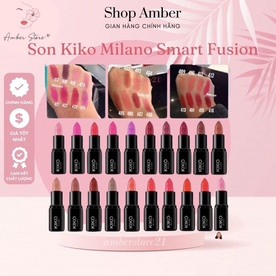 (Hàng bill đức)-Son Kiko Milano Smart Fusion