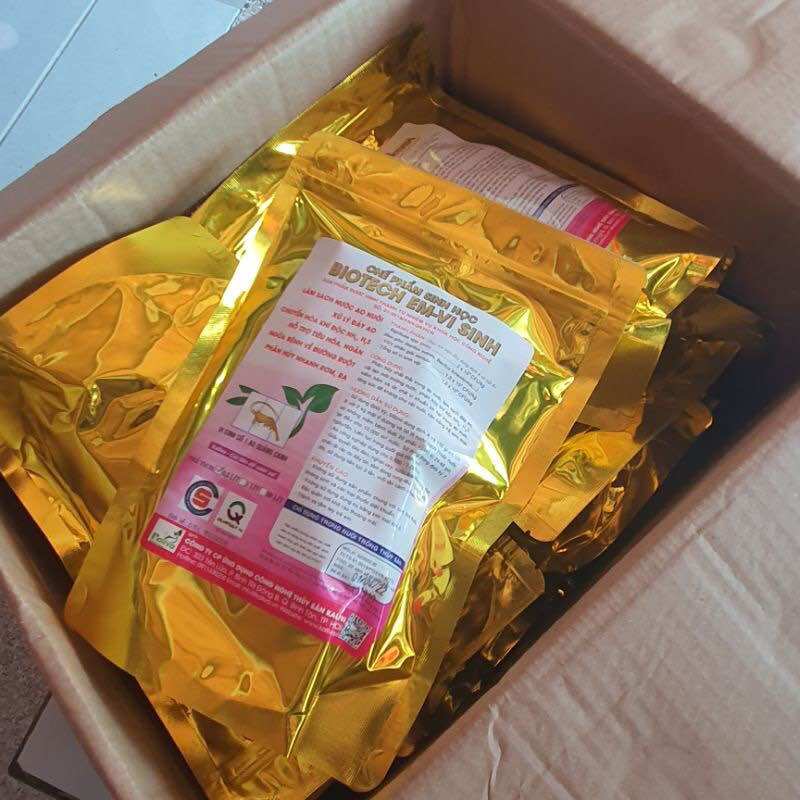 [ Tặng bột ủ men ] BIOTECH E.M Vi Sinh gói 500gr