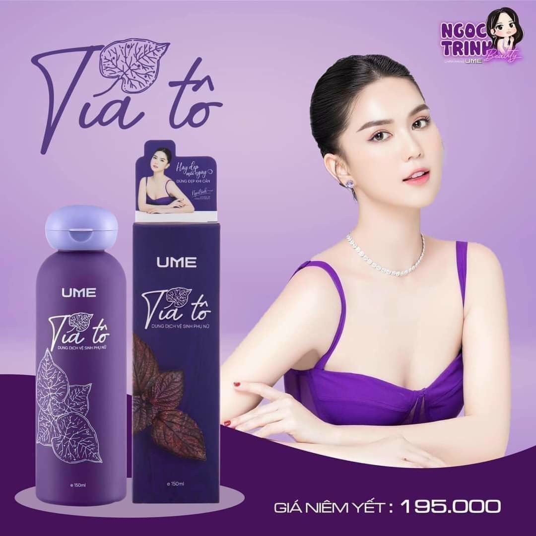 Dung dịch vệ sinh ume tía tô
