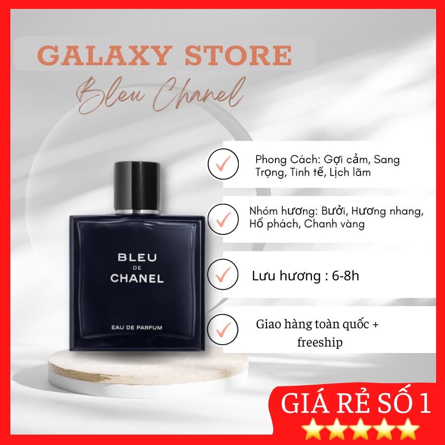 Authentic Perfume left 4120 Code NXFT25 CHANEL Bleu De EDP 50ml 100ml  Real Blue for  Shopee Philippines