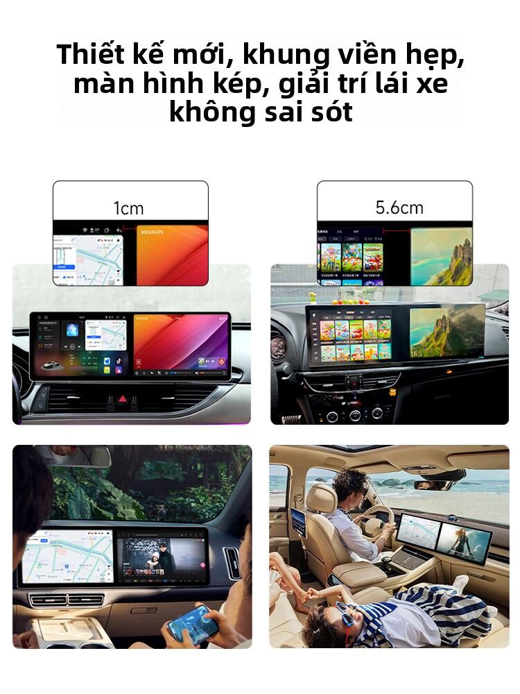 CHECHANGDA | 360 Degree Panoramic Dual Display 18.2 Inch Giá 20,220,000 Đồng*Miễn phí vận chuyển