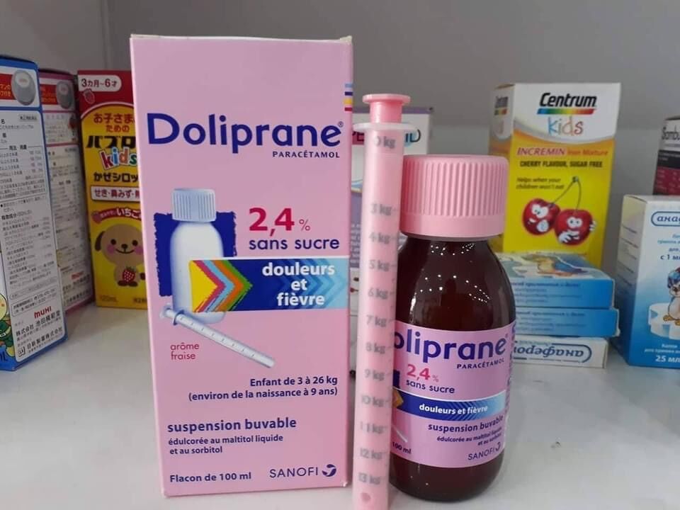 SIRO HẠ SỐT 1000ml CHO BÉ TỪ SƠ SINH CỦA PHÁP