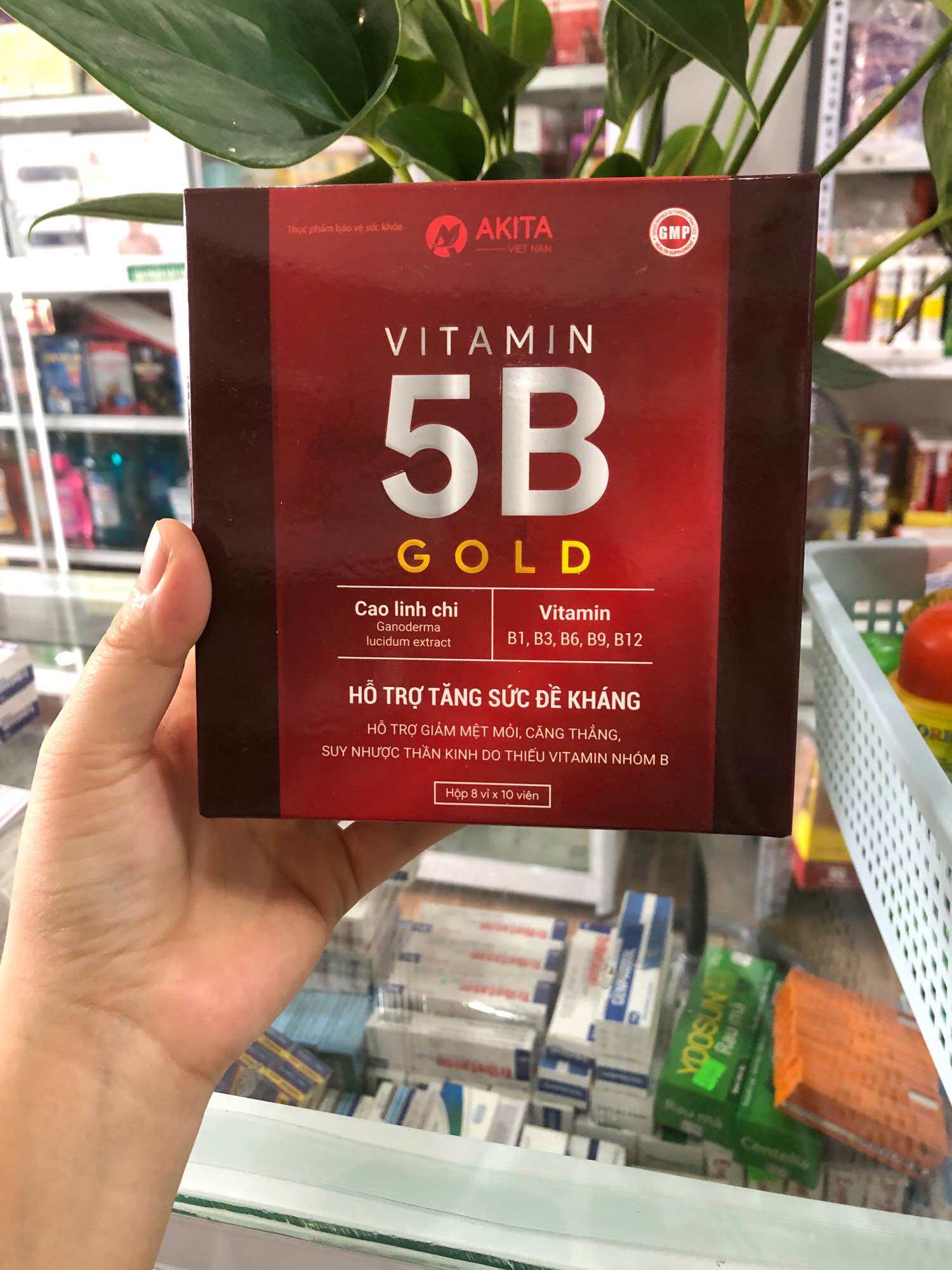 Vitamin 5B bổ sung vitamin nhóm B,giảm tê bì chân tay