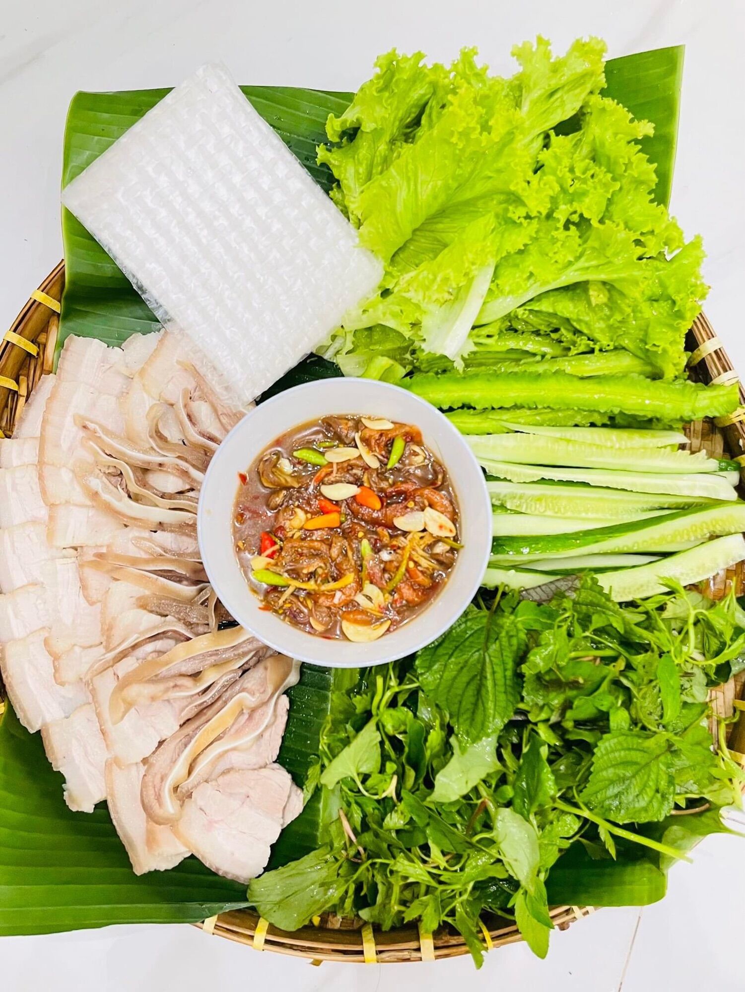 Combo Mắm Chua (0.5kg)+ Bánh Tráng (0.5kg)( Đặc Sản Tây Ninh)