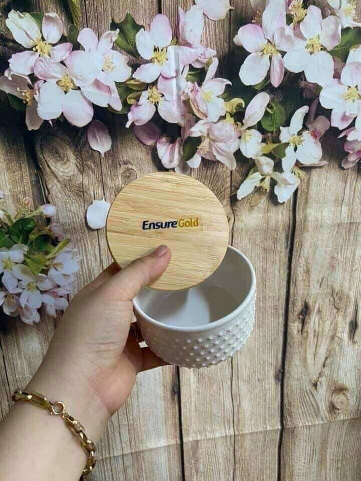 BỘ 2 THỐ SỨ CAO CẤP ( HKM ENSURE )